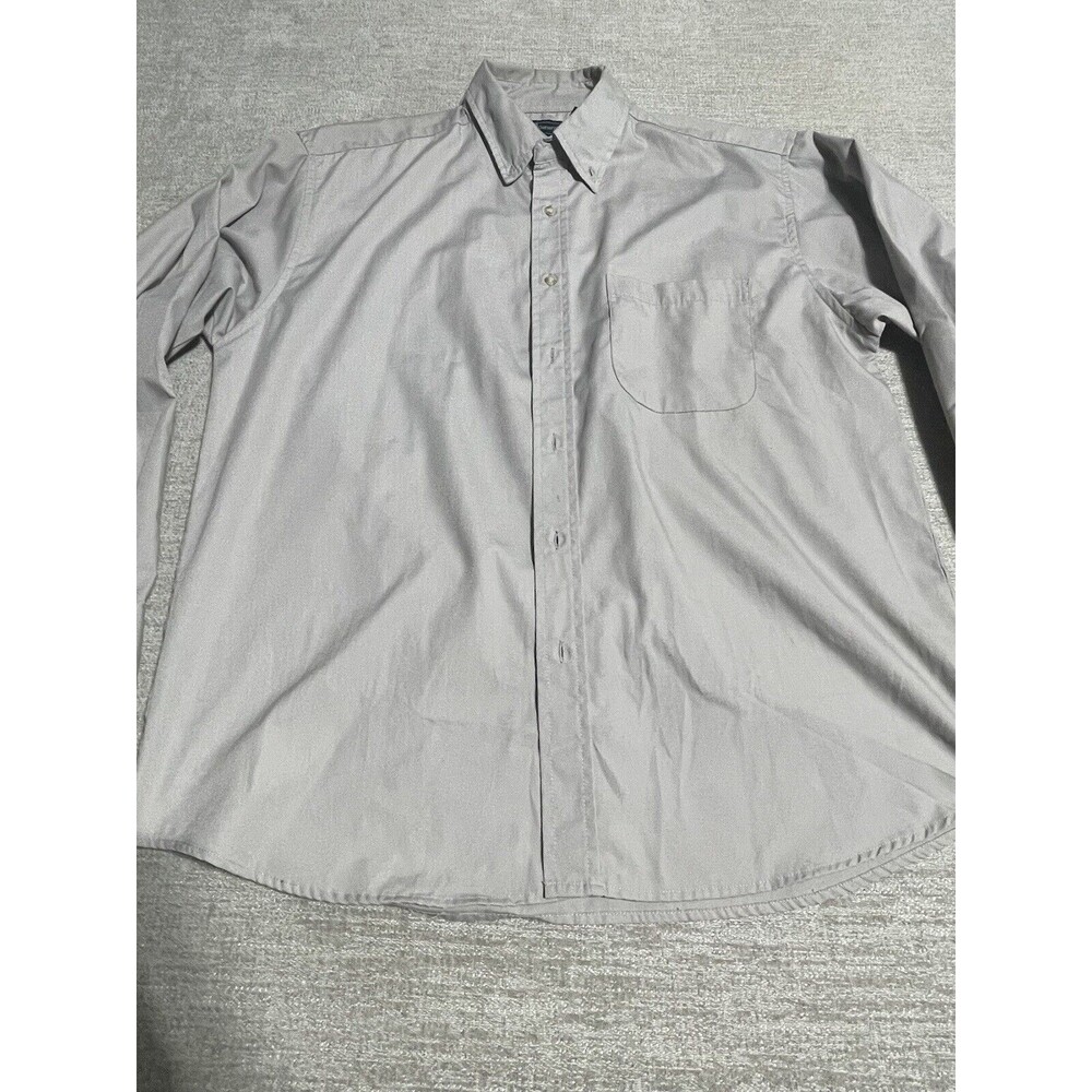 Blue Generation Shirt Men’s Large Long Sleeve Button Down Shirt